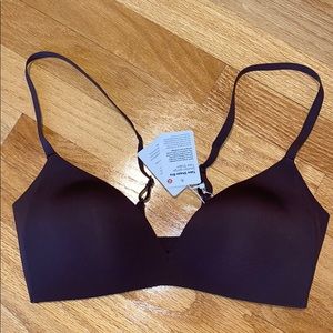 NEW Lululemon Take Shape Purple Bra Size 32C